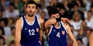 Vlade and Drazen together as Yugoslavia National Team